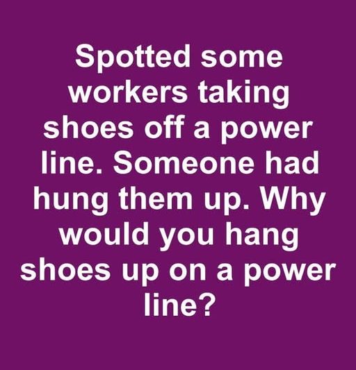 The Strange Story Behind Shoes on Power Lines